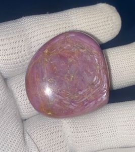 พลอยทับทิมธรรมชาติทรงหัวใจ 314.30 กะรัต แบบคาโบชอง สำหรับทำเครื่องประดับ - Product Image 5