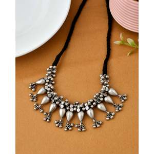 Collar de Plata de Moda Banjara de Meera Jaipur - Product Image 3