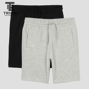 Shorts de sport décontractés pour hommes, taille élastique, coupe ample, grandes tailles, vente en gros par fabricant sur mesure - Product Image 5