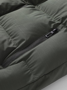 Custom OEM <b>Men</b> Hooded Puffer <b>Vest</b> <b>Thermal</b> Reflective Lining Winter Bodywarmer - Product Image 5