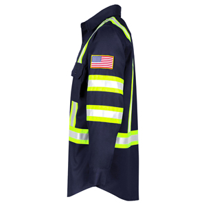 Versatile Safety Jacket High Vis Reflective Detachable Sleeves Convertible Workwear Vest <b>Construction</b> Security Safety - Product Image 6