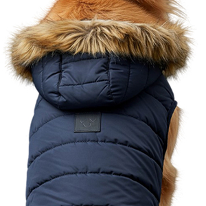 Abrigos de Invierno para Perros, Acolchados, Transpirables, de Estilo Premium, Resistentes al Viento, con Capucha y Diseño Sólido, MOQ Bajo para Pedidos al por Mayor - Product Image 4