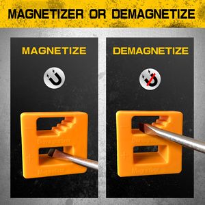 Juego de Destornilladores Magnéticos de 121 Piezas de Acero al Cromo Vanadio con Llave Hexagonal de Múltiples Tamaños, Cabeza Plana y Hexagonal, Mangos Antideslizantes y Soporte de Almacenamiento para Herramientas - Product Image 4