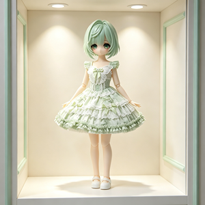 Figurine <span class=keywords><strong>d</strong></span>'action personnalisée en PVC, poupée BJD articulée, poupées mignonnes de style anime, jouet de collection OEM ODM - Product Image 2