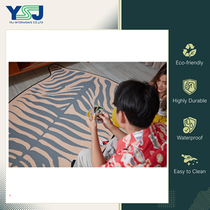 Tapis de pique-nique rectangulaires modernes, imperméables, portables, de qualité standard, en plastique polypropylène 100 %, fabriqués en Thaïlande. - Product Image 3