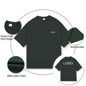 Camisetas de Algodón 100% al por Mayor para Hombre, Diseño Personalizado, Corte Casual, Manga Corta, Ropa de Verano, Tejido Transpirable, OEM ODM - Product Image 4