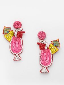 Pendientes de cuentas hechos a mano, joyería de fiesta para mujer al mejor precio, pendientes de cuentas - Product Image 2