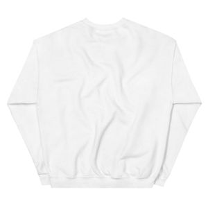 Sweat-shirt unisexe brodé « Mom » blanc à col rond, en polaire douce, style décontracté et confortable pour le quotidien - Product Image 2