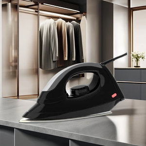 Plancha seca eléctrica de alta resistencia para Home Hotel B2B, venta al por mayor, suela antiadherente de temperatura ajustable para vaporizadores de ropa - Product Image 2