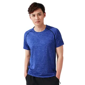 <b>Hot</b> Sale 280g Heavyweight 100% Cotton <b>Combed</b> Cotton Breathable Solid Color Short Sleeve T-shirt Men's Heavyweight 100% Cotton - Product Image 1