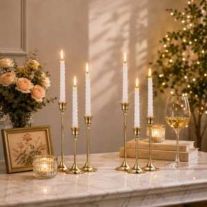 Unique <b>Candle</b> Holder Nordic Style Wrought Iron <b>Candle</b> Stand Christmas Retuals Creative Home Decor Candlelight <b>Dinner</b> Stand By UO - Product Image 4