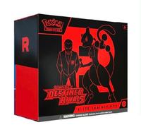 Boîte d'entraînement Elite FC Destined Rivals : Cartes TCG Premium Genetic Purple Monster avec protège-cartes et jeu de dés pour collectionneurs