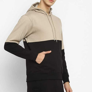 2026 Winter Heavyweight Oversize <b>Hoodies</b> Men-Custom Printed Embroidered/<b>Plain</b> Dyed 100% Cotton Fleece Pullover Front Pocket - Product Image 2