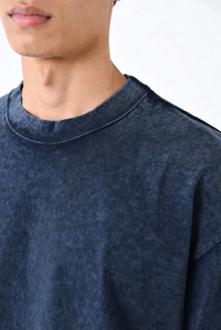 Camiseta de Hombre con Lavado Ácido, Sostenible y Cómoda, Tejido Suave, Secado Rápido, con Logotipo y Talla Personalizados - Product Image 5