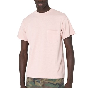 T-shirts personnalisés en coton épais pour hommes, de haute qualité, à prix de gros, respirants et à séchage rapide, style streetwear uni - Product Image 4