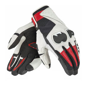 Gants de course moto personnalisés avec logo, en cuir de haute qualité, compatibles écran tactile, doigts entiers, multicolores, imperméables pour usage sportif - Product Image 2