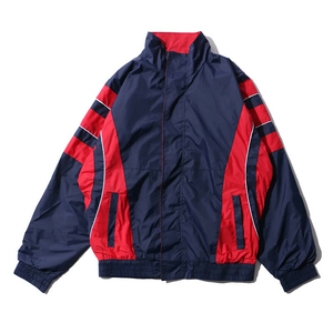 Custom Coated Polyester <b>Long</b> Sleeves Stand Pattern Winter <b>Waterproof</b> Windproof Breathable Raincoat Bicycle Wind Breaker <b>Jackets</b> - Product Image 1