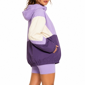 <b>Women</b> Color <b>Windbreaker</b> Zip Pullover Jacket Premium <b>Windbreaker</b> Lightweight Comfort Modern Street Style Casual Outdoor Wear - Product Image 3