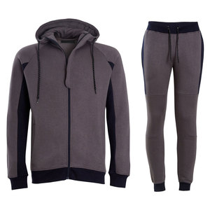 Trajes Deportivos Personalizados de Color Sólido con Logotipo, Traje Deportivo Unisex al por Mayor, Conjuntos Deportivos Personalizados Unisex de 2 Piezas - Product Image 4