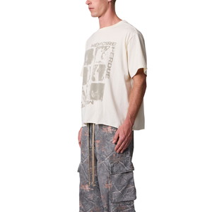 Mens O Neck Short Sleeve T Shirt Oversized Fit <b>Vintage</b> <b>Graphic</b> Front Back Print Streetwear Wholesale Custom OEM Cotton <b>Tee</b> Shirt - Product Image 6