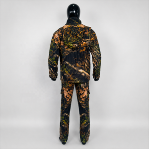 <b>Mens</b> <b>Camouflage</b> Hunting <b>Jacket</b> and Pants Set Sublimation Printed Fleece Polyester Outdoor Apparel OEM Custom Needle Detection - Product Image 2