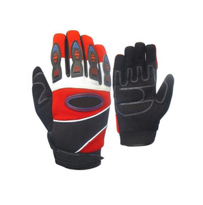 Gants de moto MIRZ INTERNATIONAL 2026 Adventure Touring en cuir, pleine protection des doigts, imperméables, respirants, protection toutes saisons - Product Image 2
