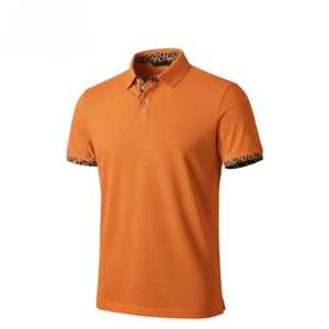 เสื้อโปโลแขนสั้นผู้ชายยอดนิยม พร้อมโลโก้ ทรงปกติ แฟชั่นฤดูร้อน แห้งเร็ว - Product Image 1