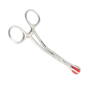Pinzas de agarre Young Tongue de 6.5 pulgadas, instrumento médico con mordazas de goma, abrazadera de sujeción de acero inoxidable Young Tongue - Product Image 4