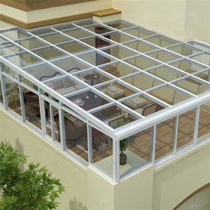 Veranda Deluxe con Impianto Elettrico, Struttura Autoportante Retrattile, Serre da Giardino <span class=keywords><strong>Invernali</strong></span> a Doppio Vetro - Product Image 2