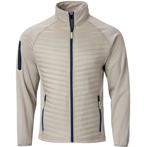 เสื้อแจ็คเก็ตพัฟเฟอร์คุณภาพสูงแบบสั่งทำพิเศษสำหรับผู้ชาย วัยรุ่น และเด็ก  ออกแบบสีและโลโก้ได้ตามต้องการ ป้องกันรอยยับ - Product Image 1