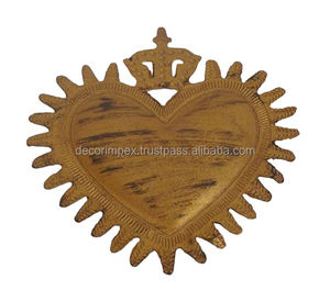 Pequeños adornos en forma de calor Adornos de linternas de hierro y adornos de linterna decorativa para festivales de oro y plata - Product Image 3