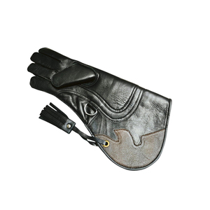 High Quality Custom Made Professional Falconry Safety <b>Gloves</b> Unique Original Leather Design OEM Acceptable Factory Price - Product Image 5