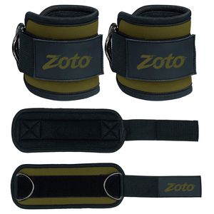 Zoto Neoprene Ankle Support <b>Straps</b> Adjustable Hook Loop Closure for Weight Lifting Strength Training Unisex Fitness Gear - Product Image 6