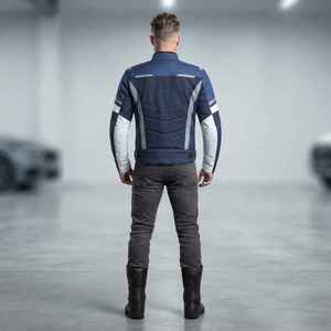 Chaqueta de Motocicleta de Cuero PU para Hombre, con Forro Extraíble para Verano e Invierno, para Motociclismo, Carreras y Senderismo - Product Image 5
