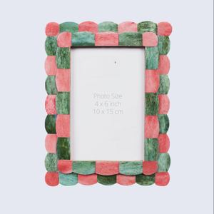 กรอบรูปตกแต่งฝังกระดูกสัตว์สุดหรูสำหรับตั้งโชว์บนโต๊ะ - Product Image 1