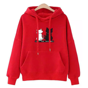 เชื่อใจซัพพลายเออร์ขายส่งของเรา สำหรับเสื้อฮู้ดดี้ผู้หญิงแบบสั่งทำพิเศษ ระบายอากาศได้ดี บุซับในสำหรับฤดูหนาว ผลิตจากโพลีเอสเตอร์/ผ้าฝ้าย ผลิตในประเทศปากีสถาน - Product Image 5