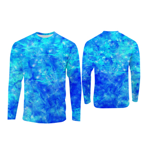 Sweat à capuche de pêche UPF 50, léger, respirant, unisexe, protection solaire, polyester/nylon, séchage rapide, vêtement en jersey, masque, chemise à capuche - Product Image 6