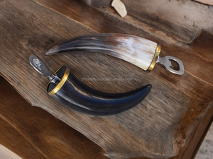 Abridor de Botellas Vintage Pulido e Impermeable con Mango de Cuerno de Búfalo Natural y Diseño de Cabeza de Animal para Bar y Cocina - Product Image 6