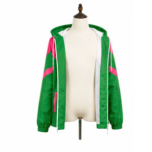 Alfa |   Kapa |   Chaqueta Cortavientos con Capucha para Mujer Alpha Sorority, Chaqueta Impermeable Universitaria con Bloques de Color y Cierre Completo, Chaqueta Ligera para Exteriores - Product Image 6