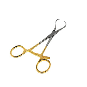 Pinces de réduction osseuse manuelles en acier inoxydable de qualité supérieure pour usage hospitalier, haute qualité, 5,5 pouces, pointes courbées et angulées - Product Image 1
