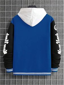 Fashionable Women’s Varsity Jacket – Cropped Letterman Style Bomber with Trendy Design, Warm Fabric Comfortable Fit for Casual - Product Image 2
