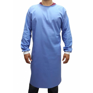 Ropa Protectora Médica Desechable de Tela No Tejida al por Mayor de Fábrica, Bata de Cuidado para Doctores y Personal Hospitalario - Product Image 1