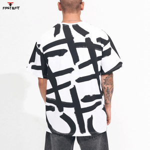 Camiseta de Hombre 100% Algodón con Estampado Personalizado, Calidad Premium, Manga Corta, Ecológica, Transpirable, Tejido Worsted de 180g, Corte Holgado - Product Image 2