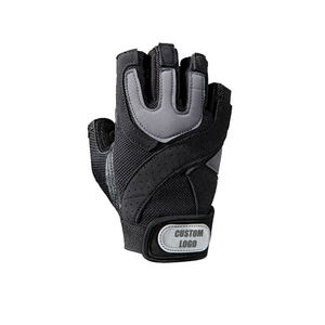 Gants d'entraînement en cuir légers demi-doigts, nouvelle arrivée, avec support de poignet, respirants, pour musculation et entraînement en salle de sport - Product Image 2
