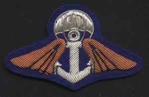 Écussons tactiques Wing Rank, brodés à la main, pour blazer, avec attaches magnétiques, pour uniformes, en tissu - Product Image 2