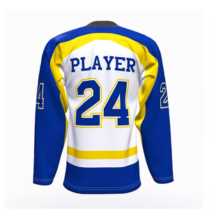 Custom Design <b>Ice</b> Hockey Uniform Wholesale Blank Shirts Tops High Quality Sportswear Jerseys - Product Image 5