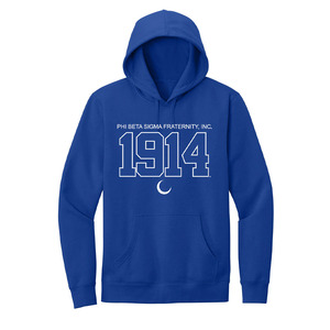 Sudadera con capucha universitaria de la Fraternidad Phi Beta Sigma Inc. - Product Image 1