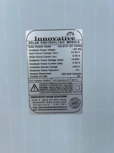 Panel Solar Innovador de 12V 100Wp Mono PERC de Alta Eficiencia para Techo - Product Image 6