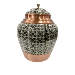 Distributeurs d'eau en cuivre avec finition émaillée, taille personnalisée, impression émaillée, fabricant professionnel, qualité supérieure - Product Image 2