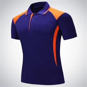 Camiseta de Punto de Manga Corta para Hombre, Transpirable, Corte Regular, Diseño con Bloques de Color Verde Marino - Product Image 3
